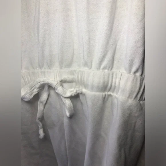 VENUS White Short Sleeve Terry Cloth Romper size 2X NWOT - Picture 11 of 15